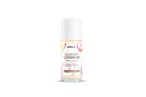 Deodorant Lavender & Geranium, 50ml - Nikko B., 100% přírodní deodorant, přírodní kosmetika, unisex