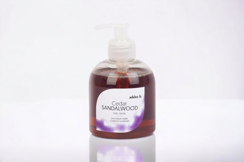 Sandalwood & Cedar liquid soap